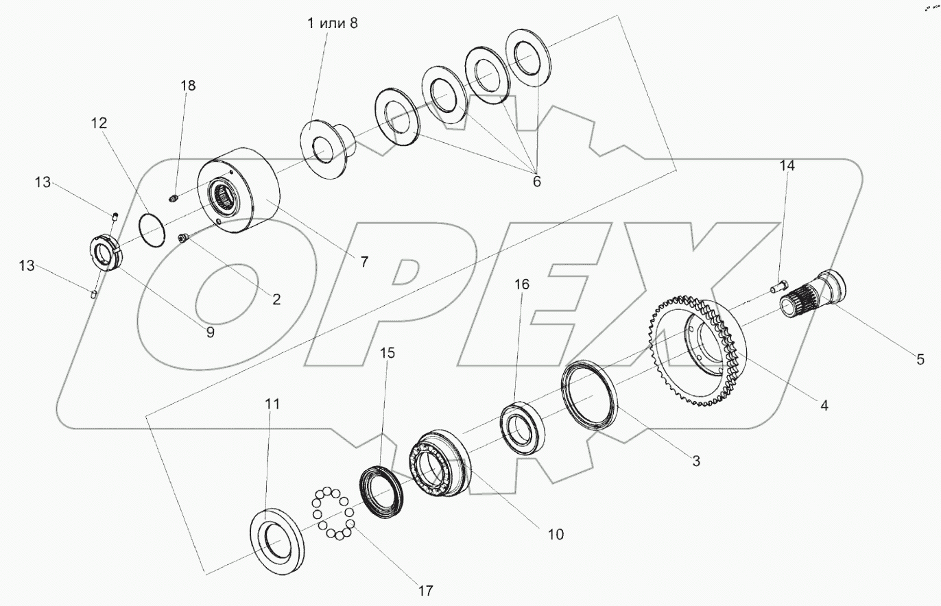  Муфта предохранительная КПС-4-0102990