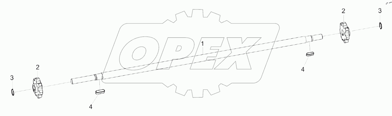  Вал КП-4-0102220