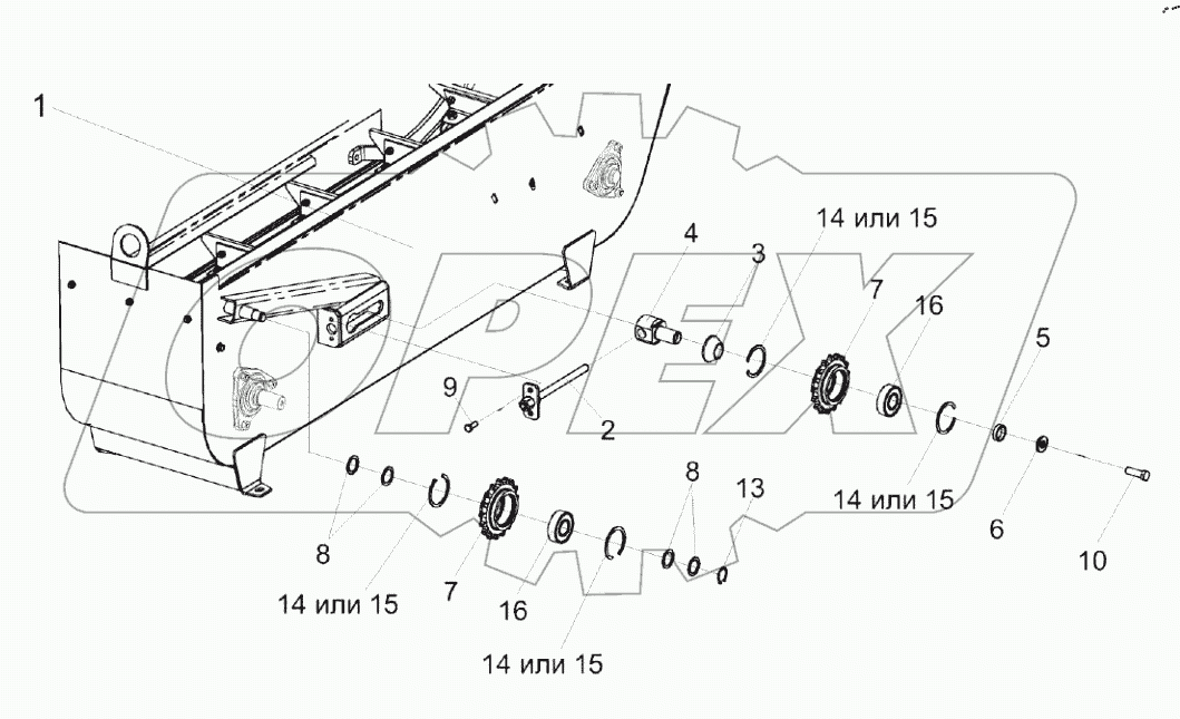  Транспортер загрузочный КП-4-0104010А