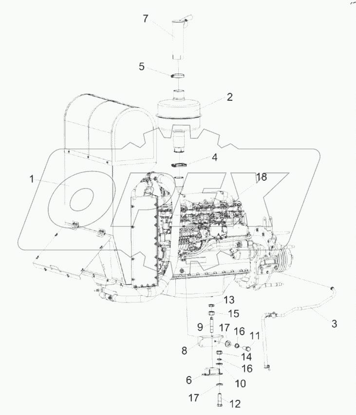  Двигатель КП-4-0106010