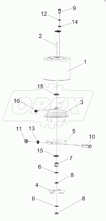  Воздухозаборник вращающийся КЗК-12-3-0126420