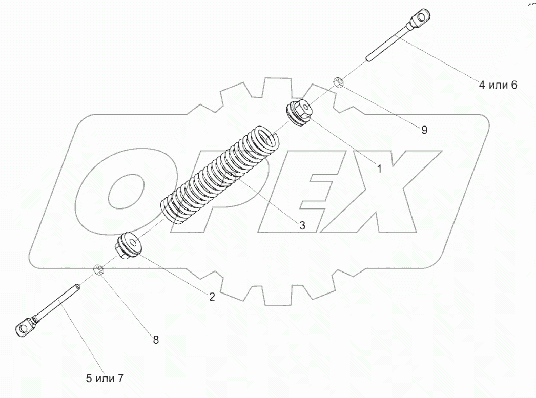  Пружина КЗК 0220040А