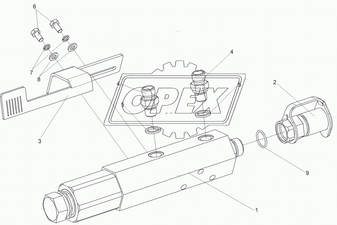 Цилиндр КВС-1-0603110