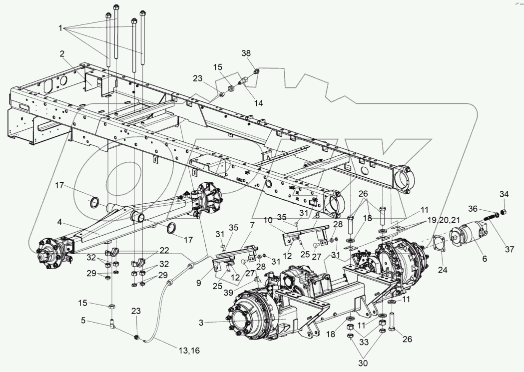 Шасси КВС-2-0101000