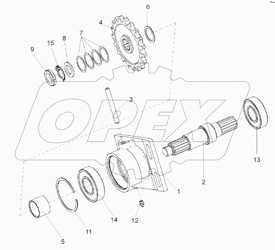 Контрпривод КВС-1-0111170А