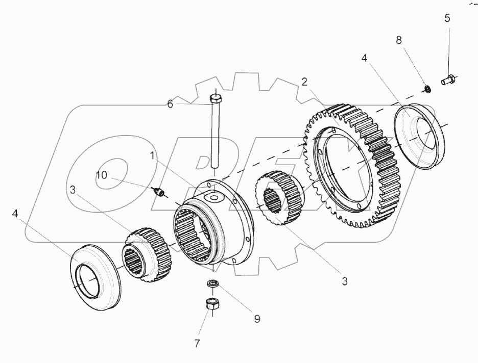 Муфта КВС-1-0107050
