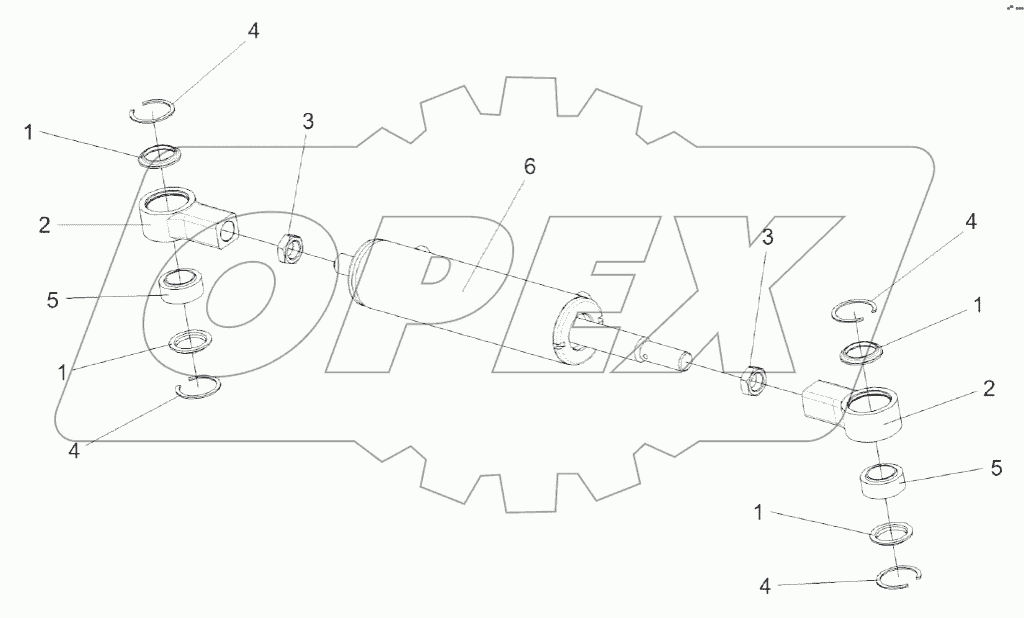 Гидроцилиндр УЭС-7-0109200