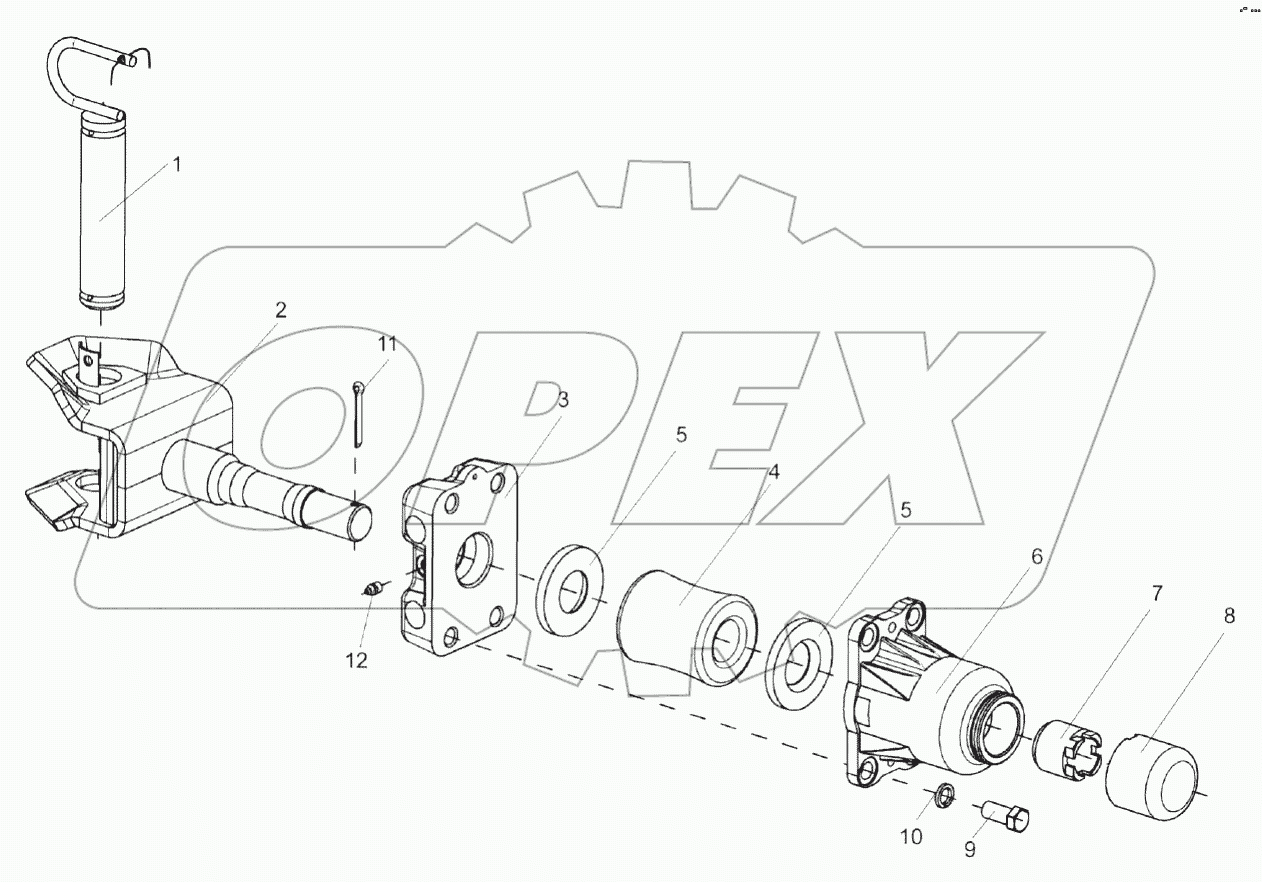Устройство тягово-сцепное УЭС 0003150