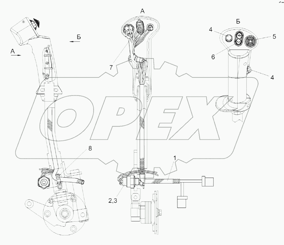Установка электрооборудования привода КВС-5-0724000