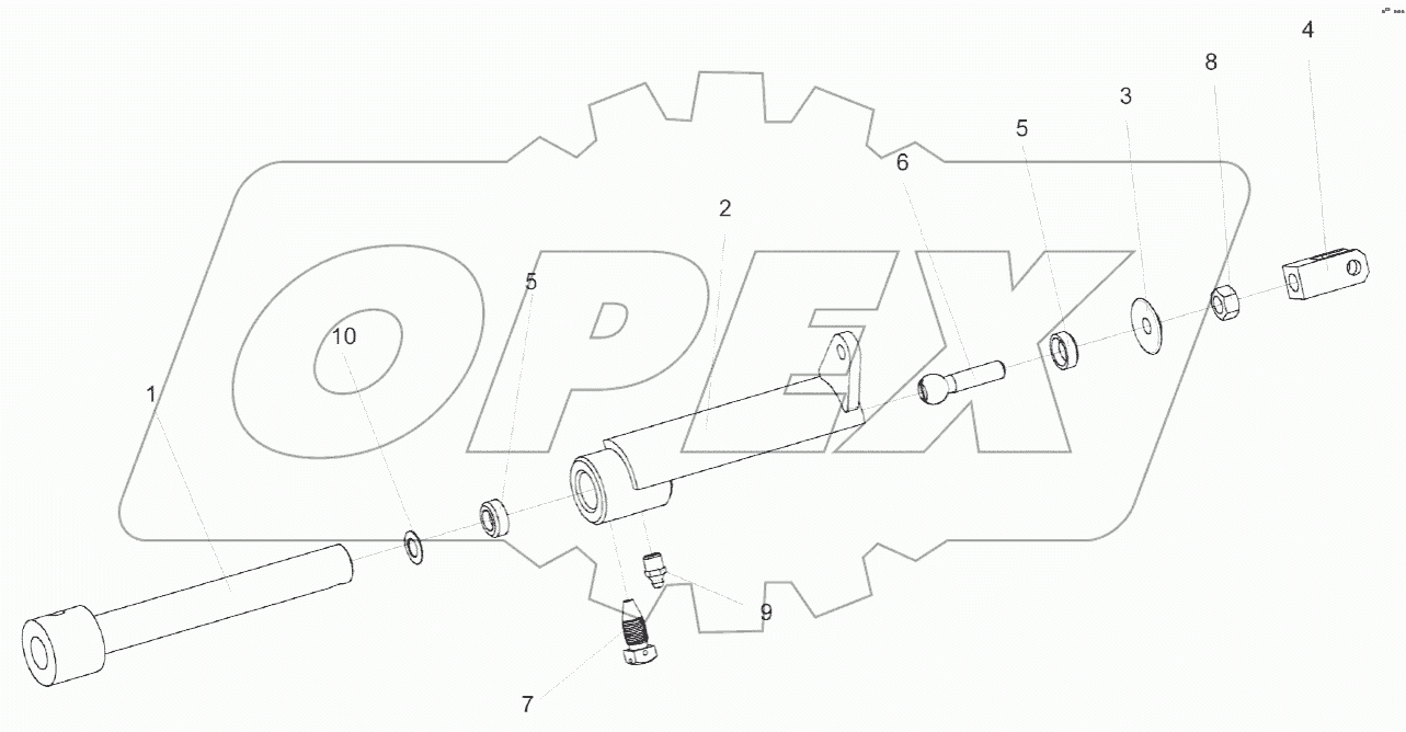 Шток КВС-1-0129180