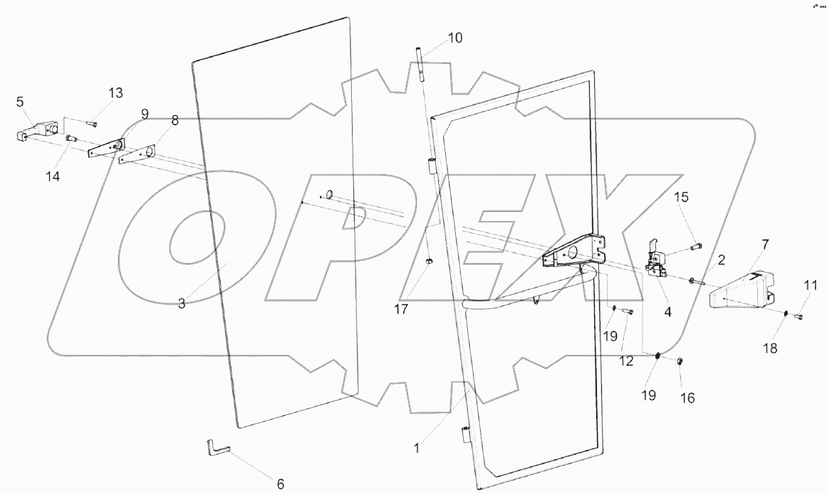 Дверь КЗК-10-0200140