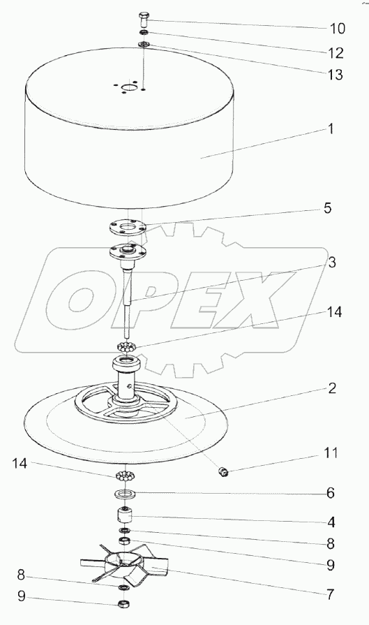 Воздухозаборник вращающийся КВС-1-0153000А