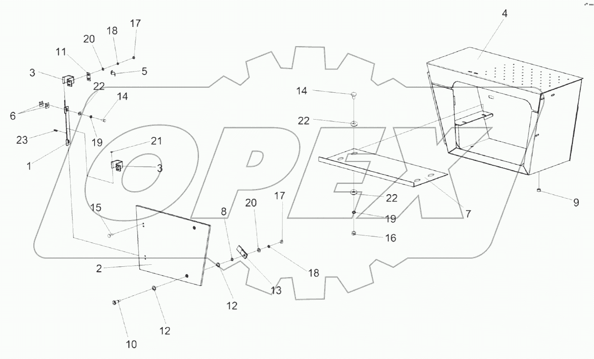 Ящик КВС-2-0173000