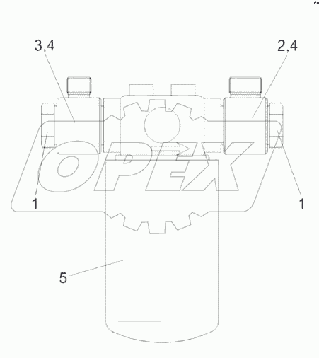 Фильтр напорный КВС-5-0604300