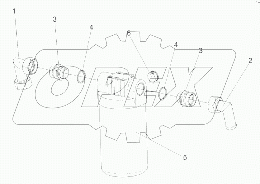 Фильтр всасывающий КВС-2-0601090Б
