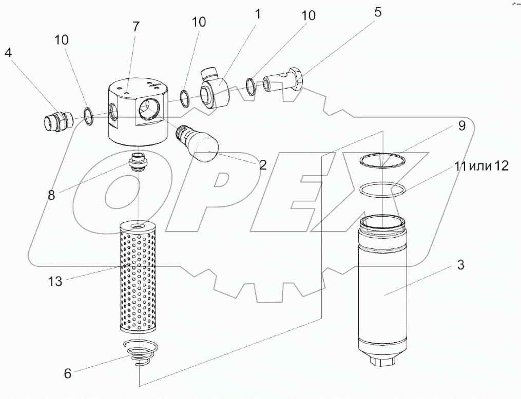 Фильтр напорный КВС-5-0602370
