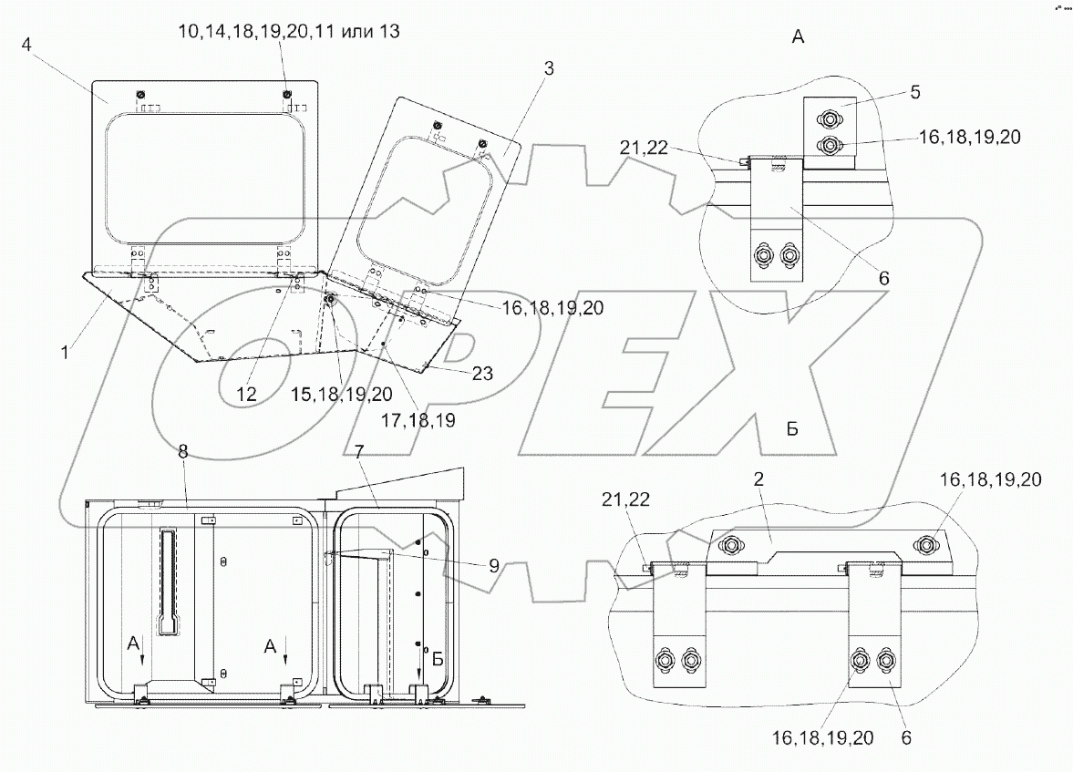 Электрошкаф КВС-2-0702010Б-01
