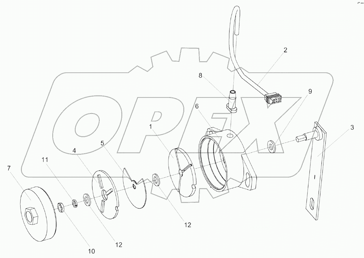 Датчик положения КВС-1-0701500-01