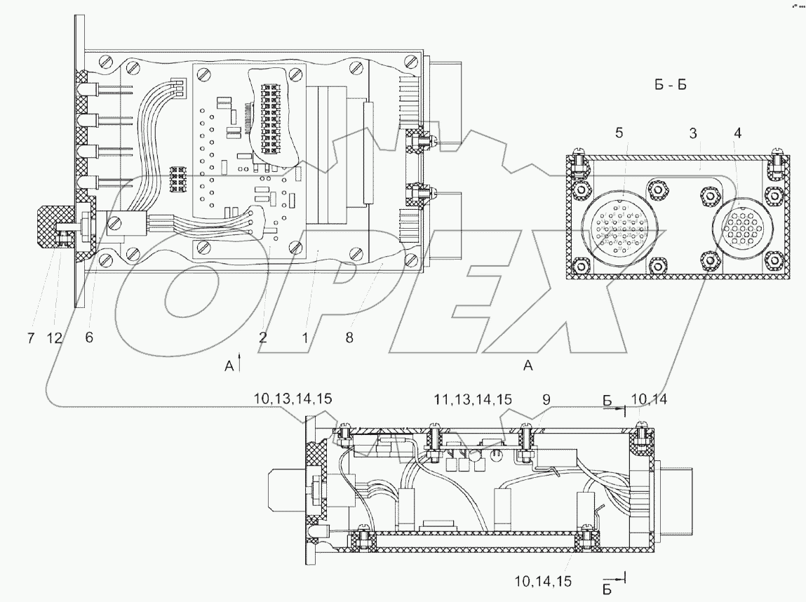 Блок управления питающим аппаратом КВС-2-0701700