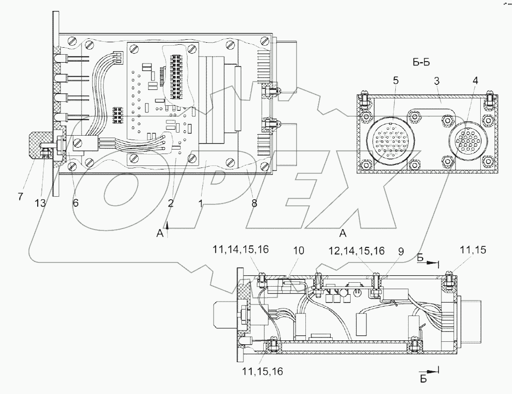 Блок управления питающим аппаратом КВС-2-0701900