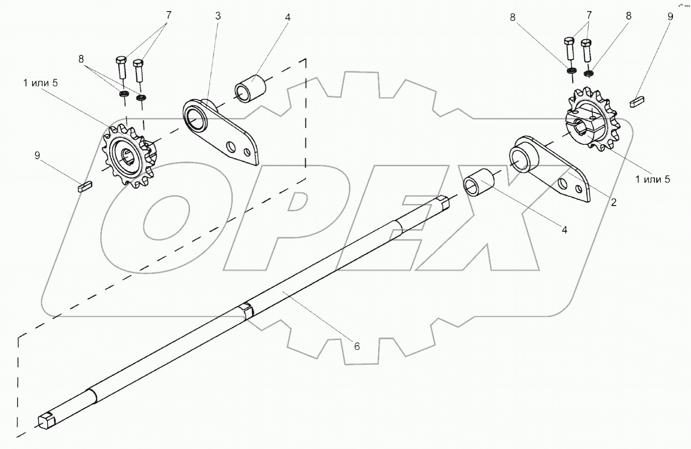 Механизм перемещения КВС-1-0148170