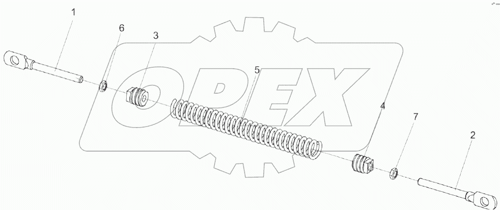 Механизм натяжения КВС-2-0150120