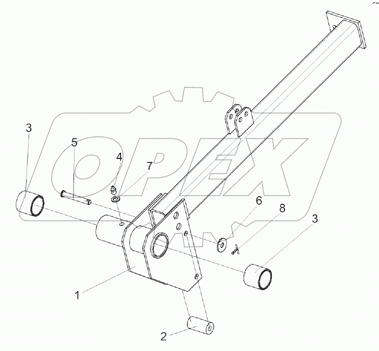 Направляющая КЗР 1573080-01