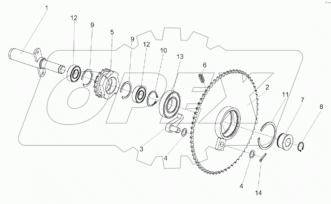 Муфта обгонная КЗР 1504100
