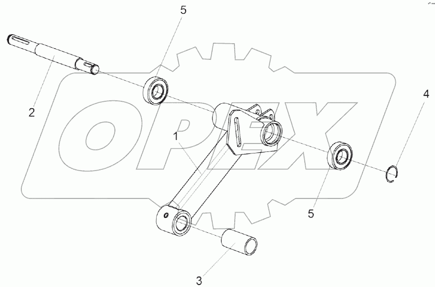 Рычаг КЗР 1504200А