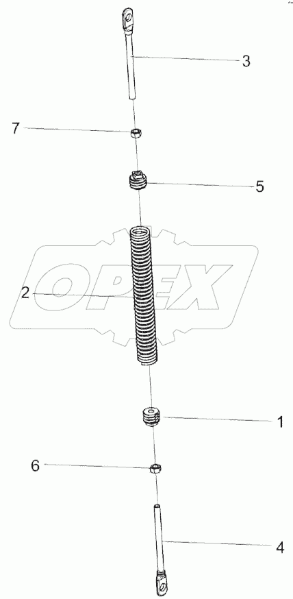 Пружина КЗК 2500020