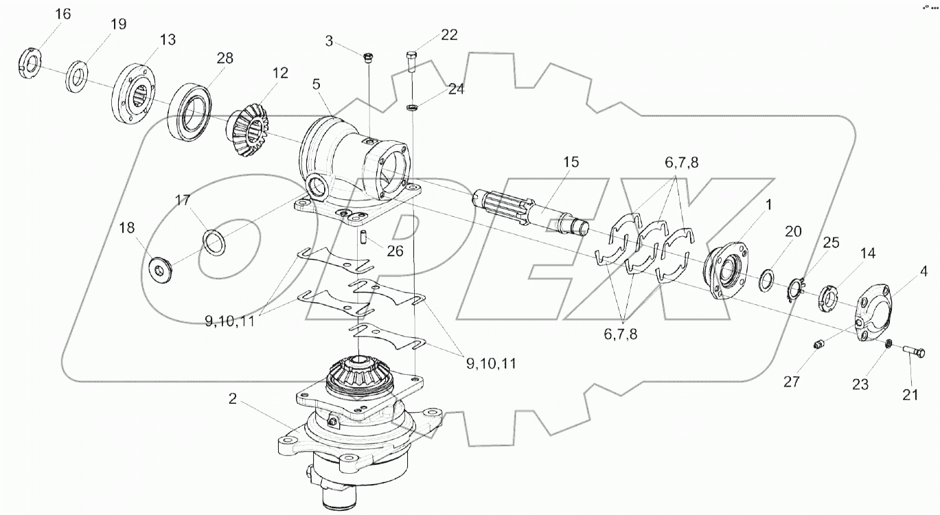 Редуктор КЗР 1517200