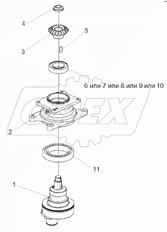 Стакан КЗР 1517220