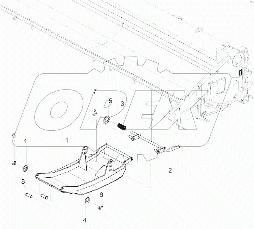 Установка башмаков КЗК-9-1-2516000