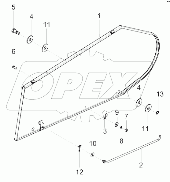 Крышка КЗК-9-1-2525220