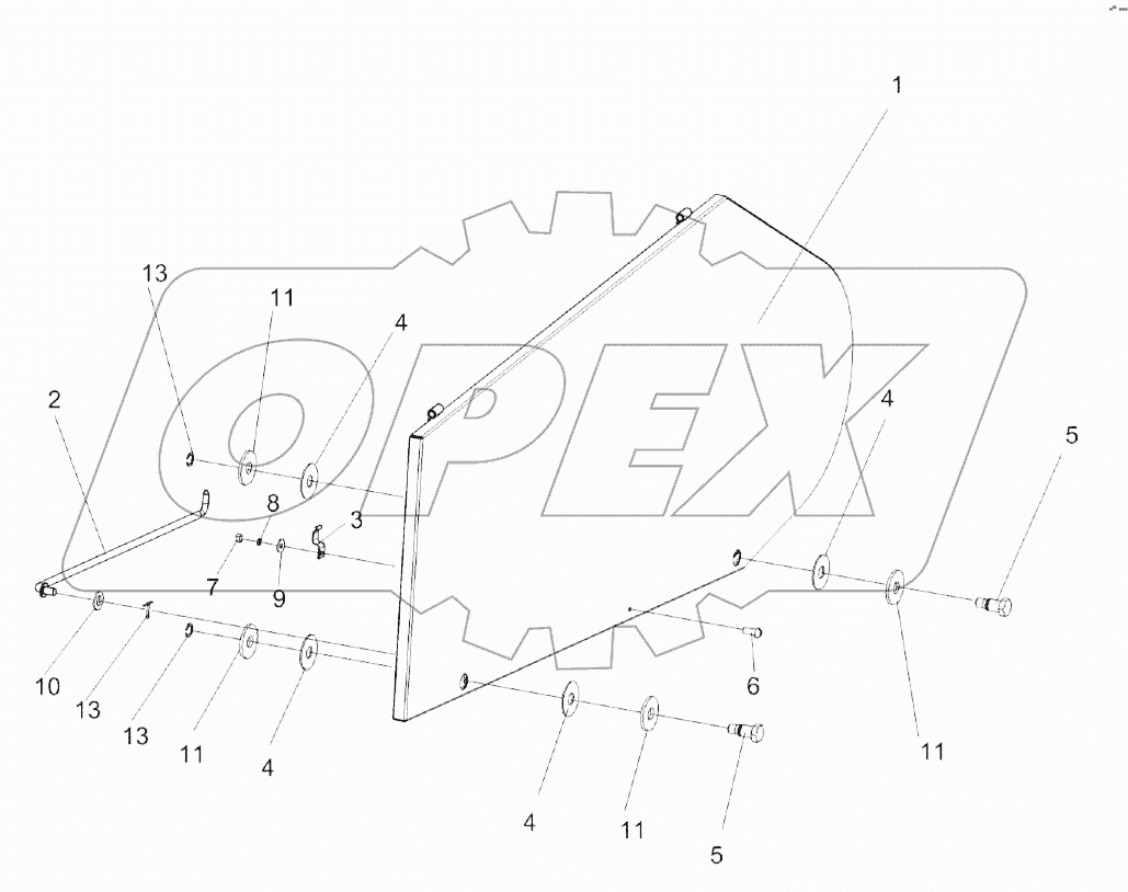 Крышка КЗК-9-1525220