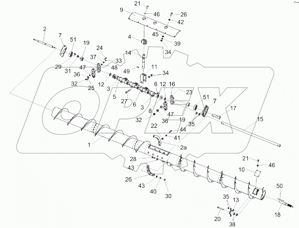 Шнек КЗК-9-1502000А