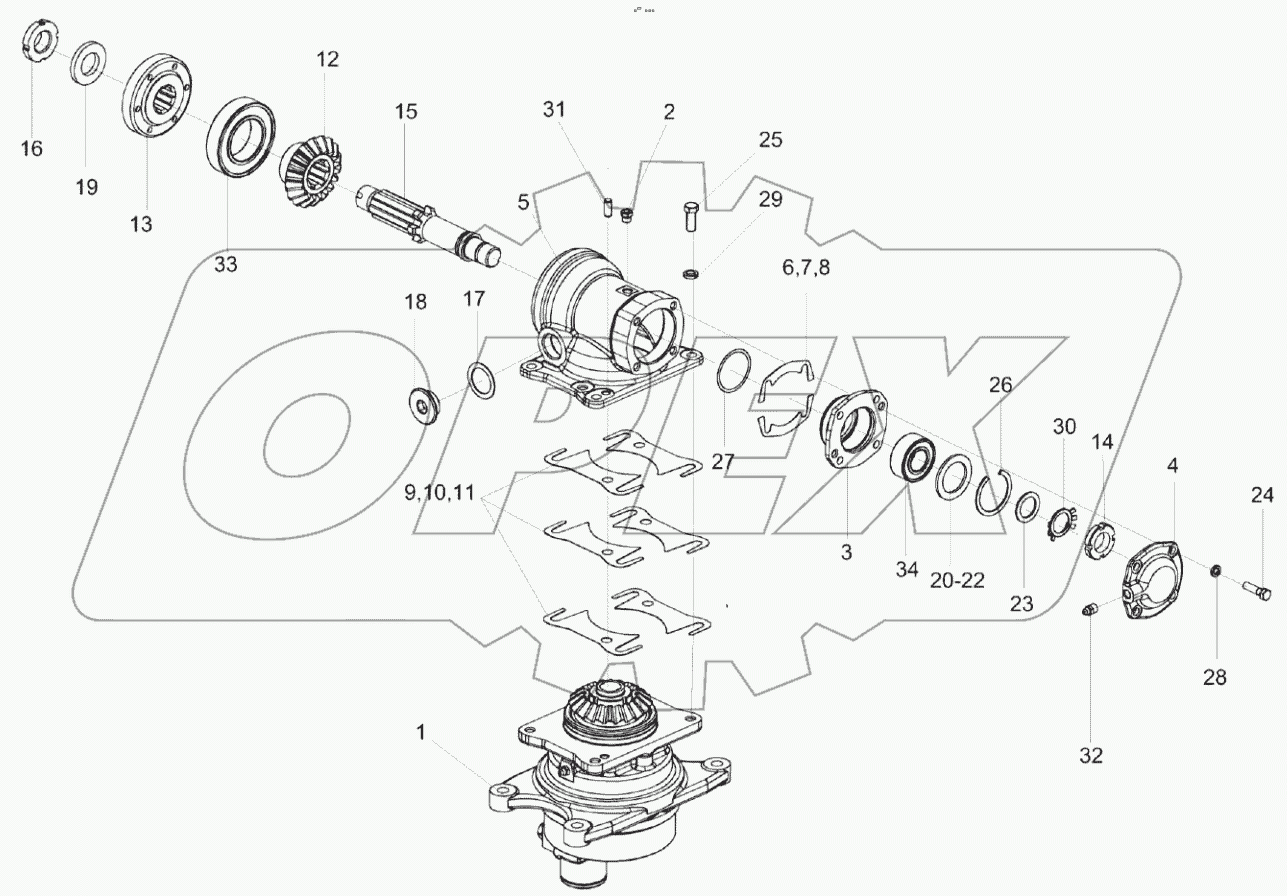  Редуктор КЗР 1517200