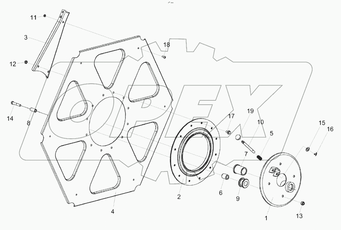  Эксцентрик КЗК-13-1503100А