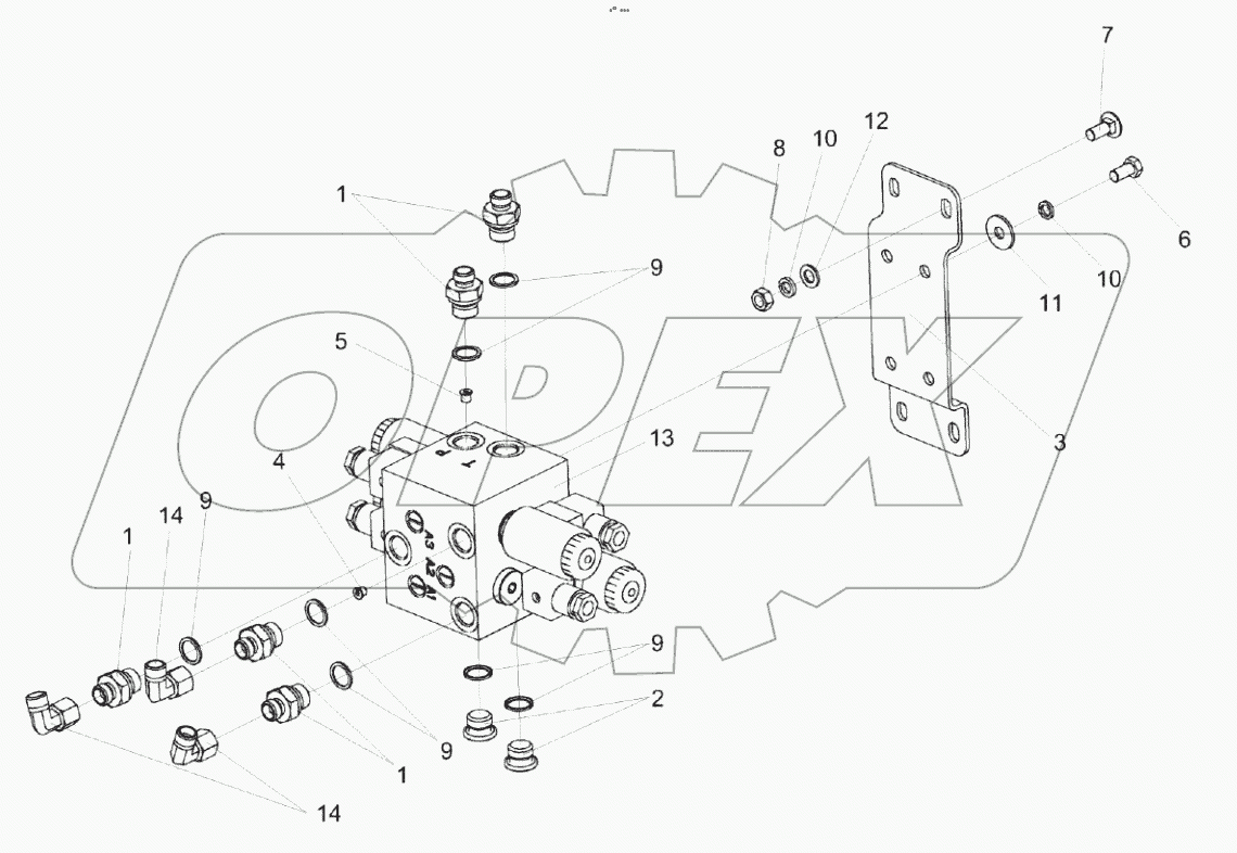  Гидроблок КС-150С-0688310