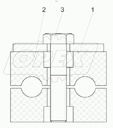  Установка зажим ГПД 0601080