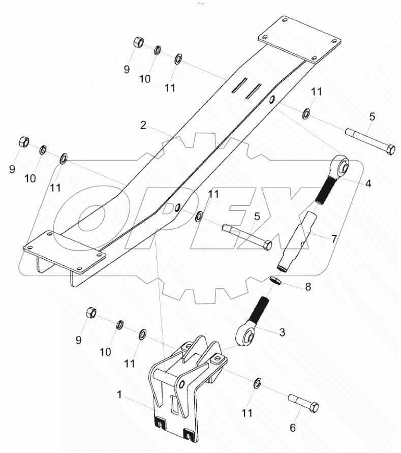  Ложемент КС-150С-1594000А