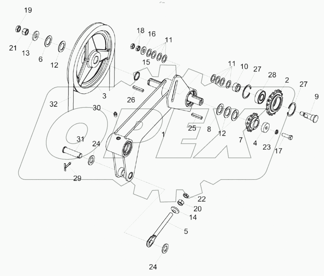  Установка рычага КЗК-5-1500200А