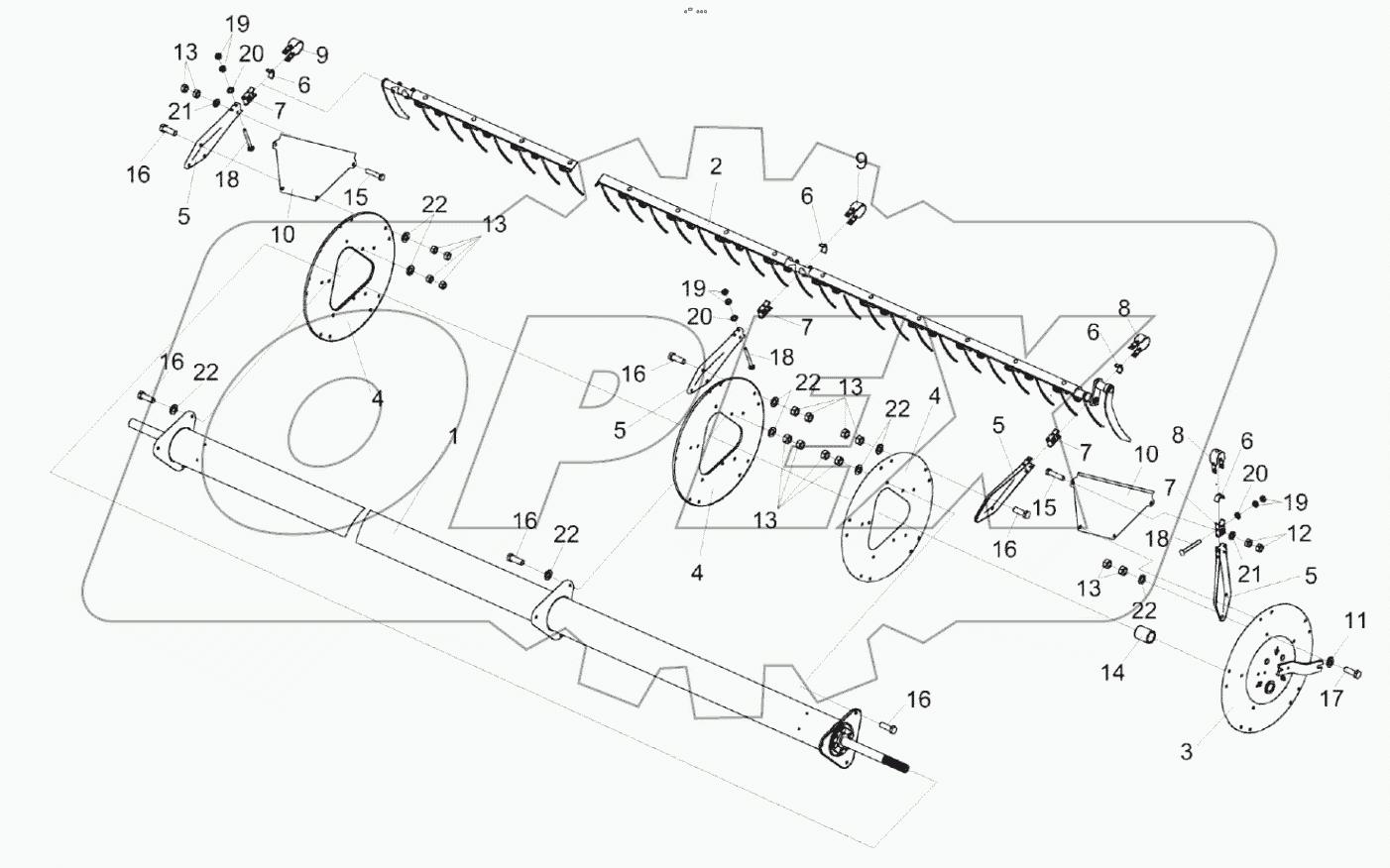  Мотовило КЗК-5-1503010