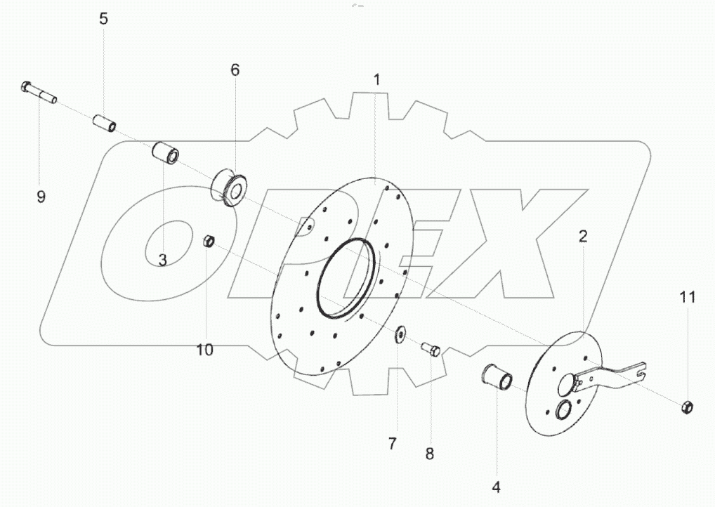  Эксцентрик КЗК-12-1573170
