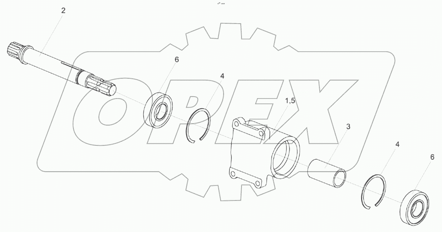  Контрпривод КЗК-5-1500400А