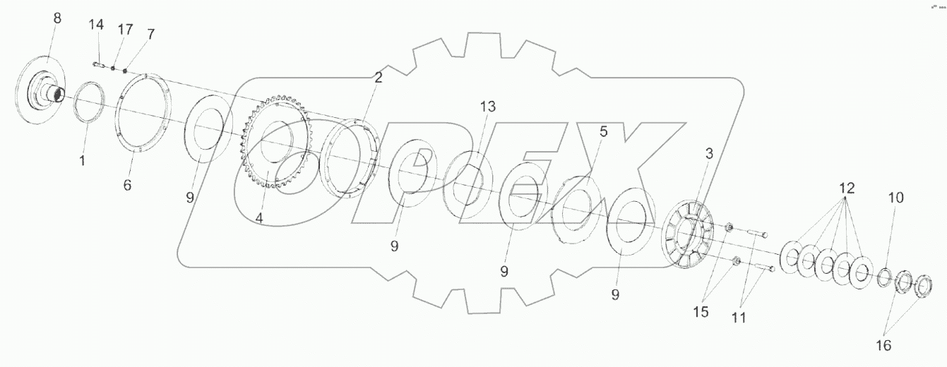  Муфта предохранительная КГС 0202100-02