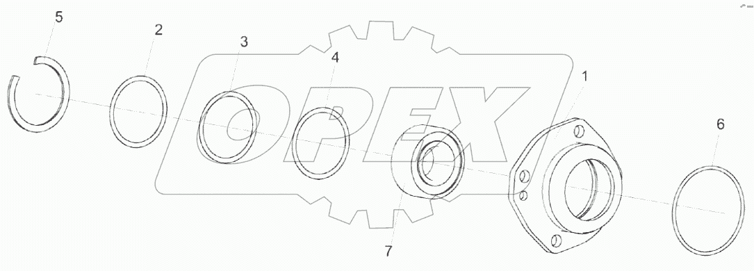  Стакан КЗР 1517010