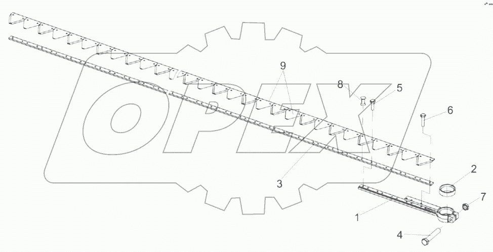  Нож КЗР 1507010