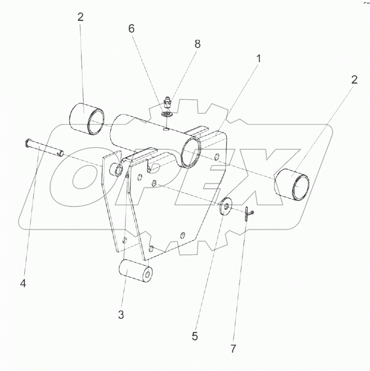  Направляющая КЗК-12-1573100-01