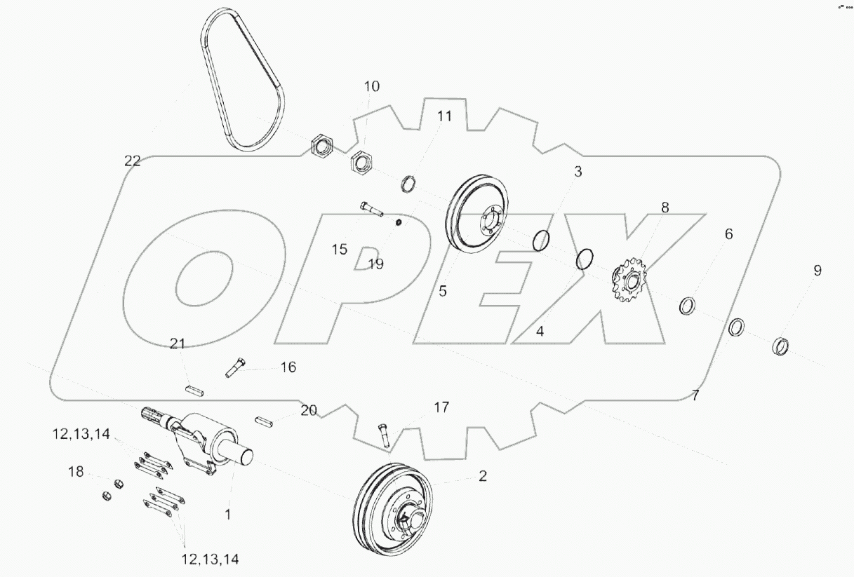  Установка контрпривода КЗР 1524000В